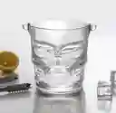 Hielera Vidrio Balde Para Hielo Calvera + Pinzas