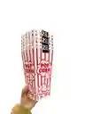 Set Baldes Para Crispetas Estilo Cine X2 Und