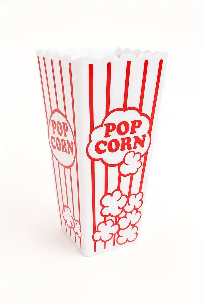 Set Baldes Para Crispetas Estilo Cine X2 Und