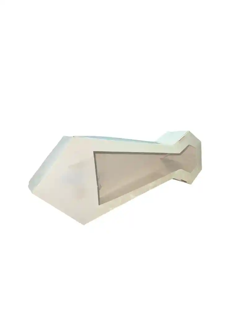 Caja En Microcorrugado Tipo Corbata En Blanca Y Cafe