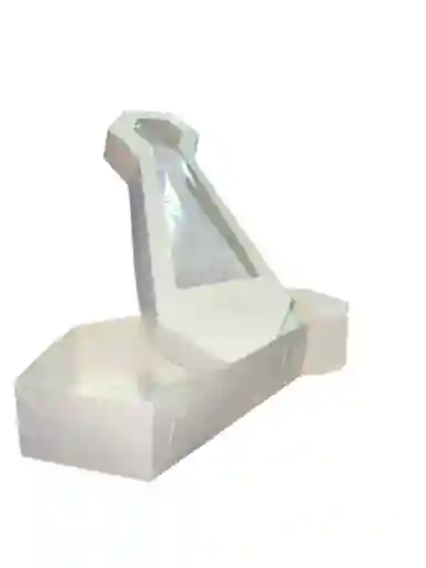 Caja En Microcorrugado Tipo Corbata En Blanca Y Cafe