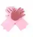 Guante De Silicona Con Cerdas Para Lavar 1und