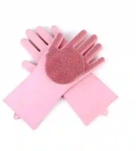Guante De Silicona Con Cerdas Para Lavar 1und