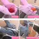 Guante De Silicona Con Cerdas Para Lavar 1und