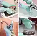 Guante De Silicona Con Cerdas Para Lavar 1und
