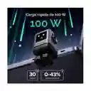Cargador Rápido Ugreen Uno Usb-c 100w Pantalla Tft 4puertos