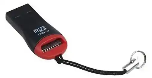 Lector Conector Adaptador De Micro Sd A Usb Compacto Llavero