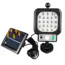 Lampara Led Con Panel Solar Y Sensor 21 Leds Impermeable