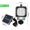 Lampara Led Con Panel Solar Y Sensor 21 Leds Impermeable
