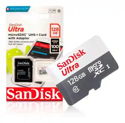 Memoria Micro Sd 128gb Ultra Sandisk