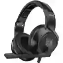 Audífonos Gamer Diadema Onikuma K19 Con Microfono Luz Rgb Led Para Xbox Ps4 Ps5 Pc