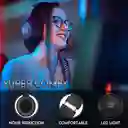 Audífonos Gamer Diadema Onikuma K19 Con Microfono Luz Rgb Led Para Xbox Ps4 Ps5 Pc