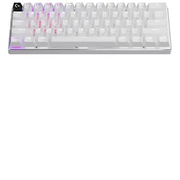 Teclado Inalámbrico Logitech G Pro X 60 Lightspeed Blanco