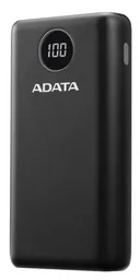Adata P20000qcd Power Bank 20000mah Carga Rápida Qc/pd Usb-c, Negro