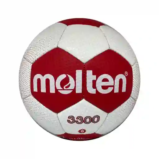 Balón Balonmano Molten Cosido-h0x3300/ Blanco - Rojo
