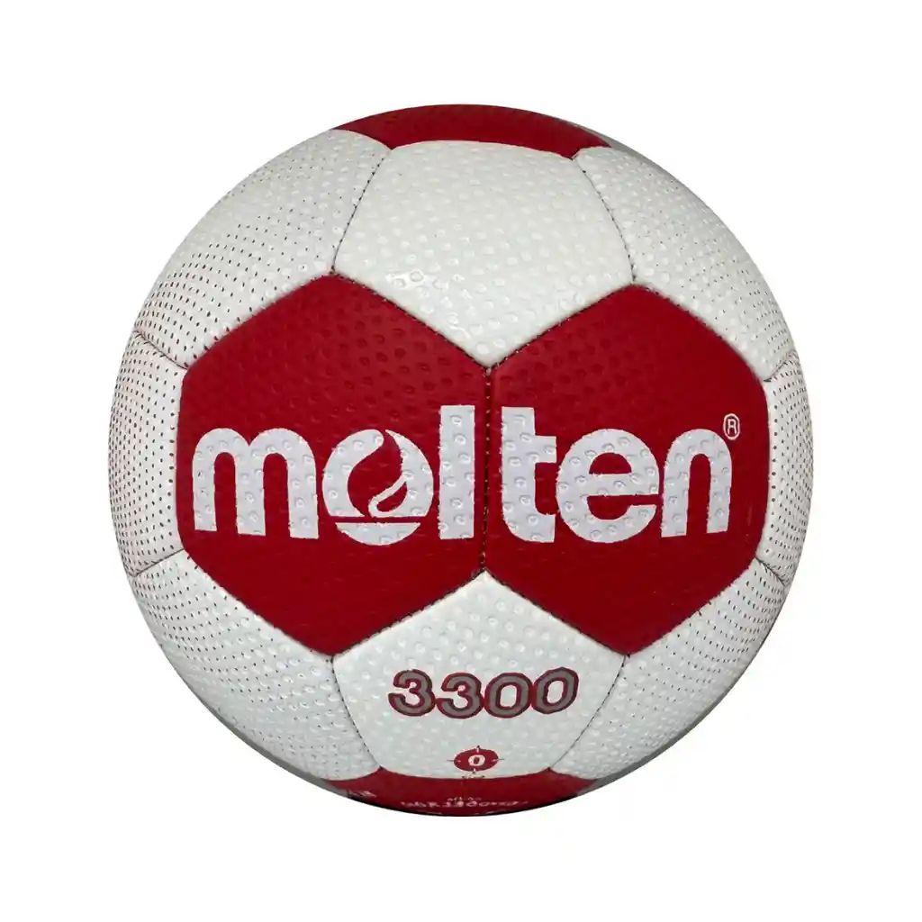 Balón Balonmano Molten Cosido-h0x3300/ Blanco - Rojo