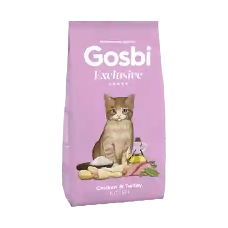 Gosbi Exclusive Gato Kitten Pollo Y Pavo 400 Gr