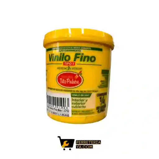 Vinilo Tipo 1 1/4 Tito Pabon Fino
