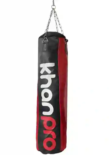 Saco/sparring Boxeo Khanpro Competicion/ Negro - Rojo