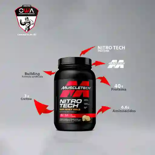 Nitro Tech Whey Protein 100%