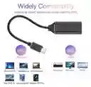 Cable Convertidor Adaptador Usb 3.1 Tipo C A Hdmi 4k (mhl)