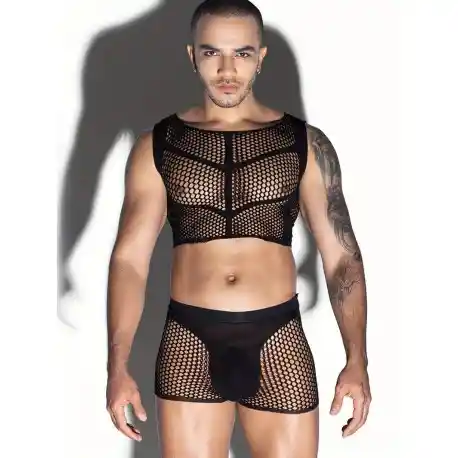 Conjunto De Malla Para Machos Sin Vergüenza