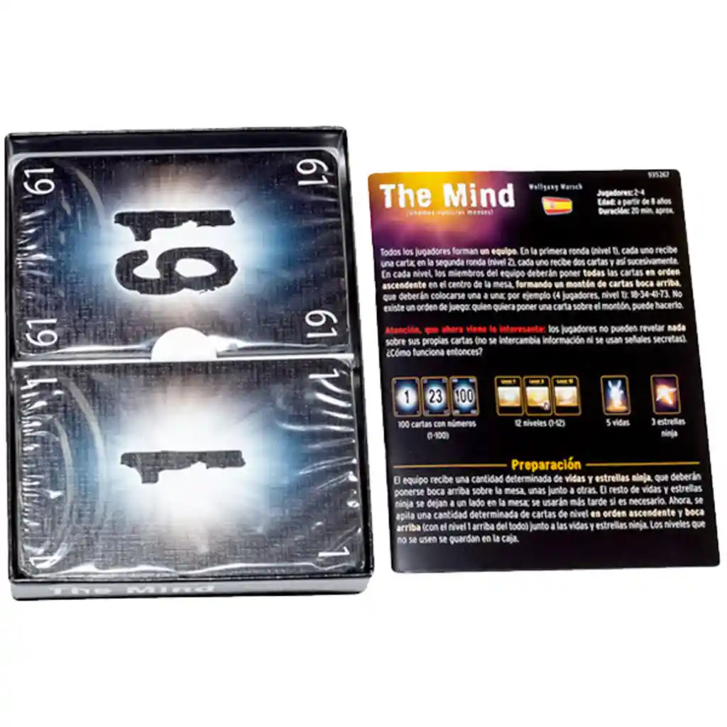 The Mind Juego De Cartas
