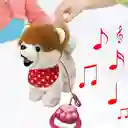 Perro Mascota Peluche Niños Niñas Con Movimiento Musical