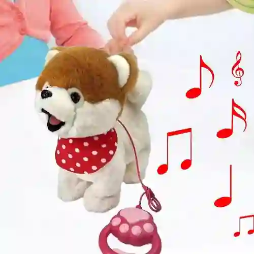 Perro Mascota Peluche Niños Niñas Con Movimiento Musical