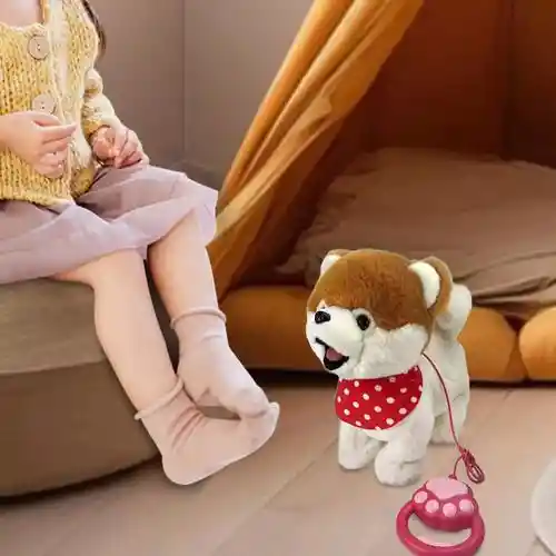 Perro Mascota Peluche Niños Niñas Con Movimiento Musical