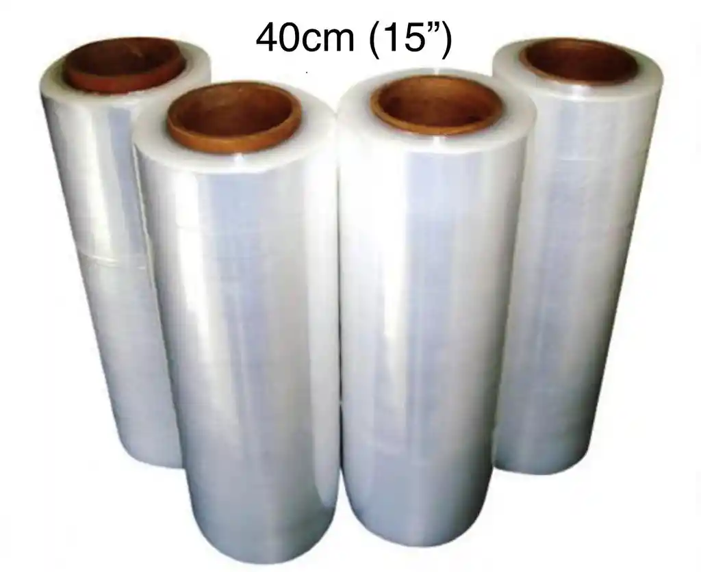 Strecht Vinipel 40cm (15") De Alto Para Embalaje X500m