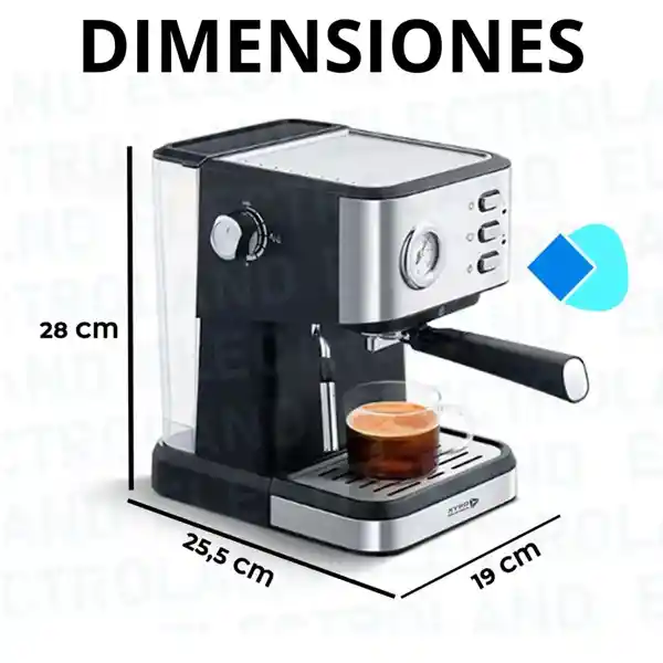 Maquina Para Hacer Cafe Expreso Capuchino Latte 20 Bares