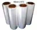 Strecht Vinipel 40cm (15") De Alto Para Embalaje X350m