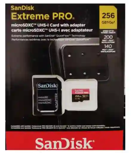 Memoria Micro Sd 256 Extreme Pro