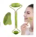 Duo Piedra De Jade (rodillo + Piedra) Facial