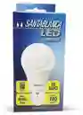 Bombillo Led Santablanca A60 9w Multivolt 10.000 H Luz Fria
