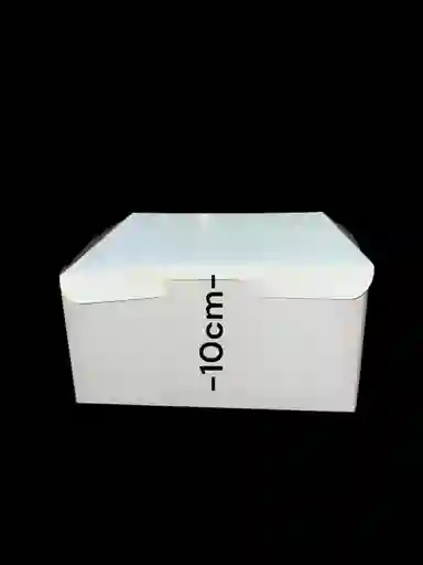 Caja En Carton Cartulina Blanca O Cafe 20x20x10cm