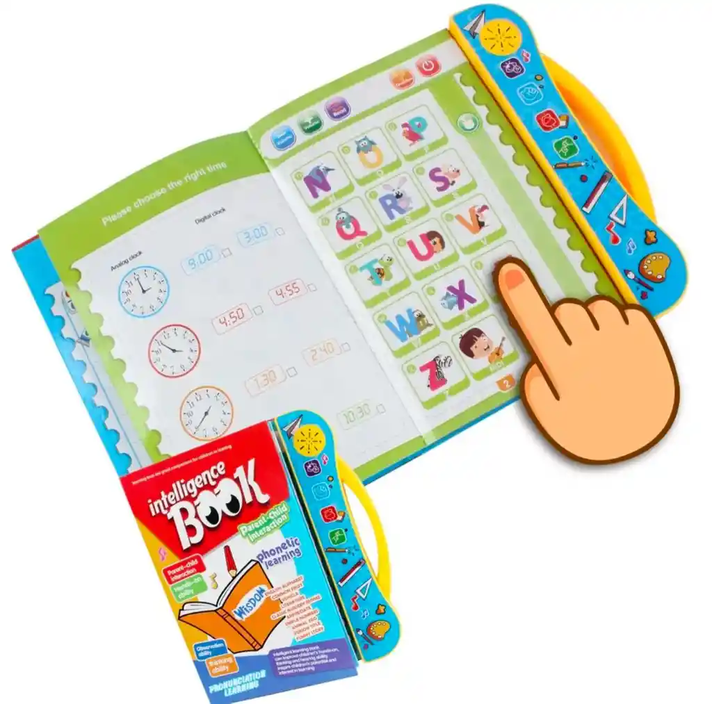 Libro Inteligente Aprendizaje Para Niños Ingles Interactivo