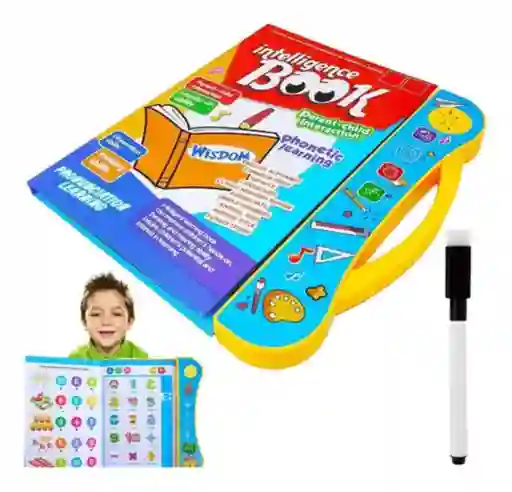 Libro Inteligente Aprendizaje Para Niños Ingles Interactivo