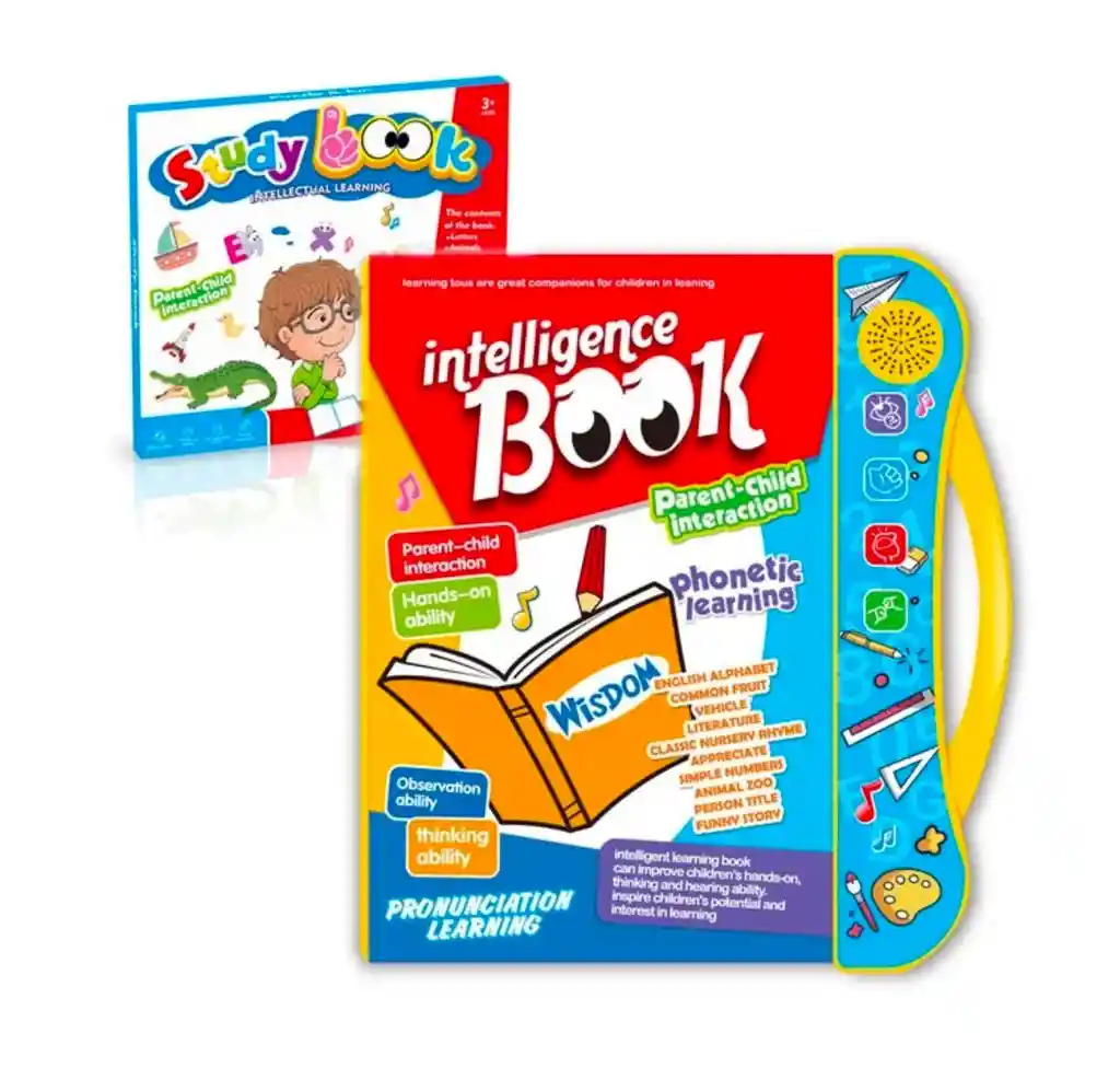 Libro Inteligente Aprendizaje Para Niños Ingles Interactivo