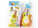 Juguete Guitarra Para Bebe Jirafa Con Luz Y Música