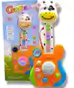 Juguete Guitarra Para Bebe Jirafa Con Luz Y Música