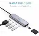 Adaptador Usb C 6 En 1 Multipuerto Ugreen Hub Usb C Hdmi 4k