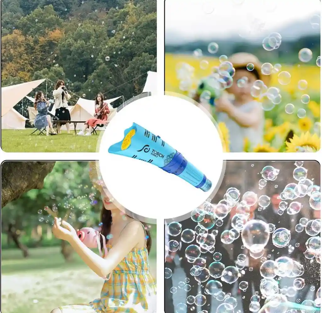 Burbujero Máquina Cónico Con Liquido