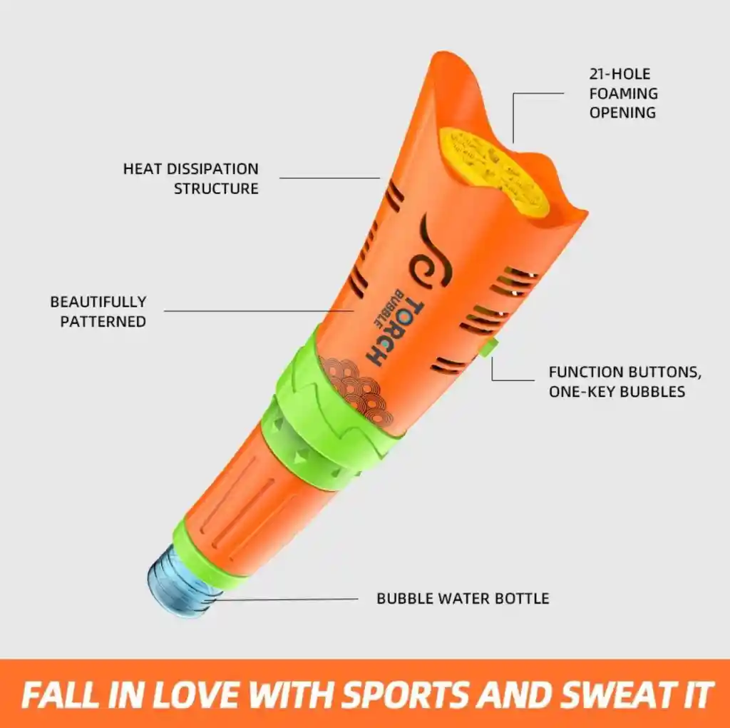 Burbujero Máquina Cónico Con Liquido