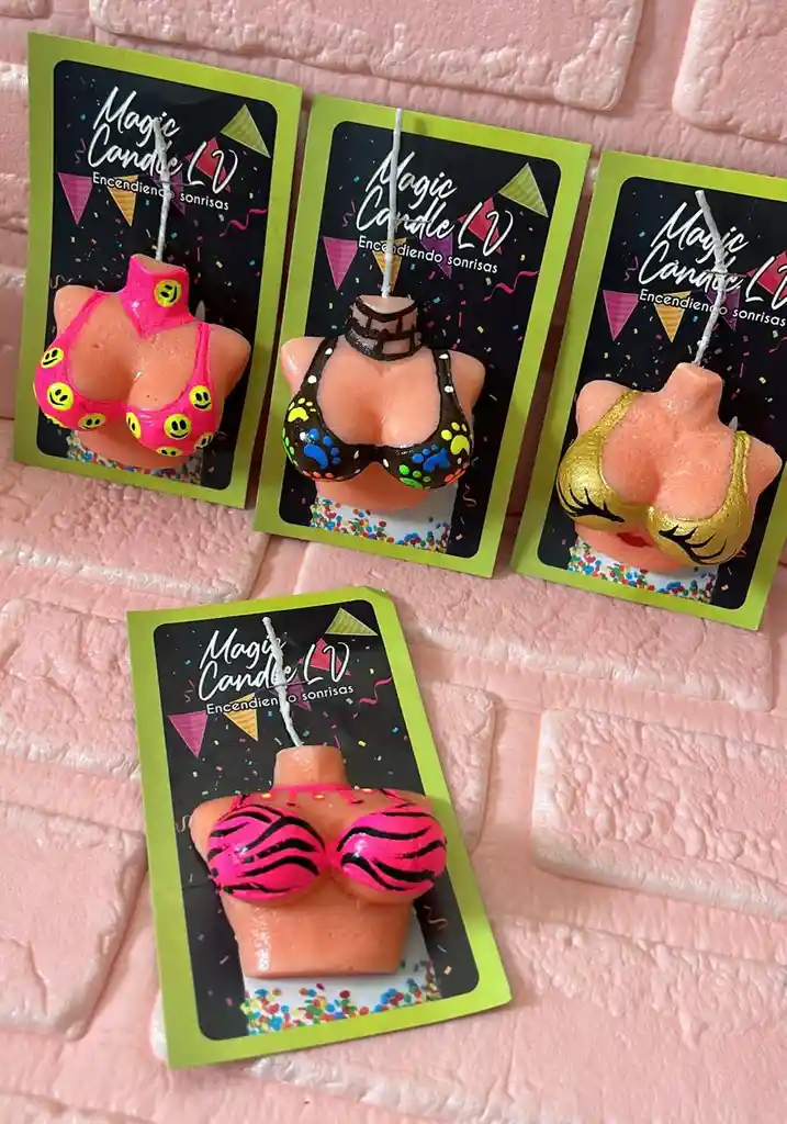 Vela Cumpleaños Adultos Senos