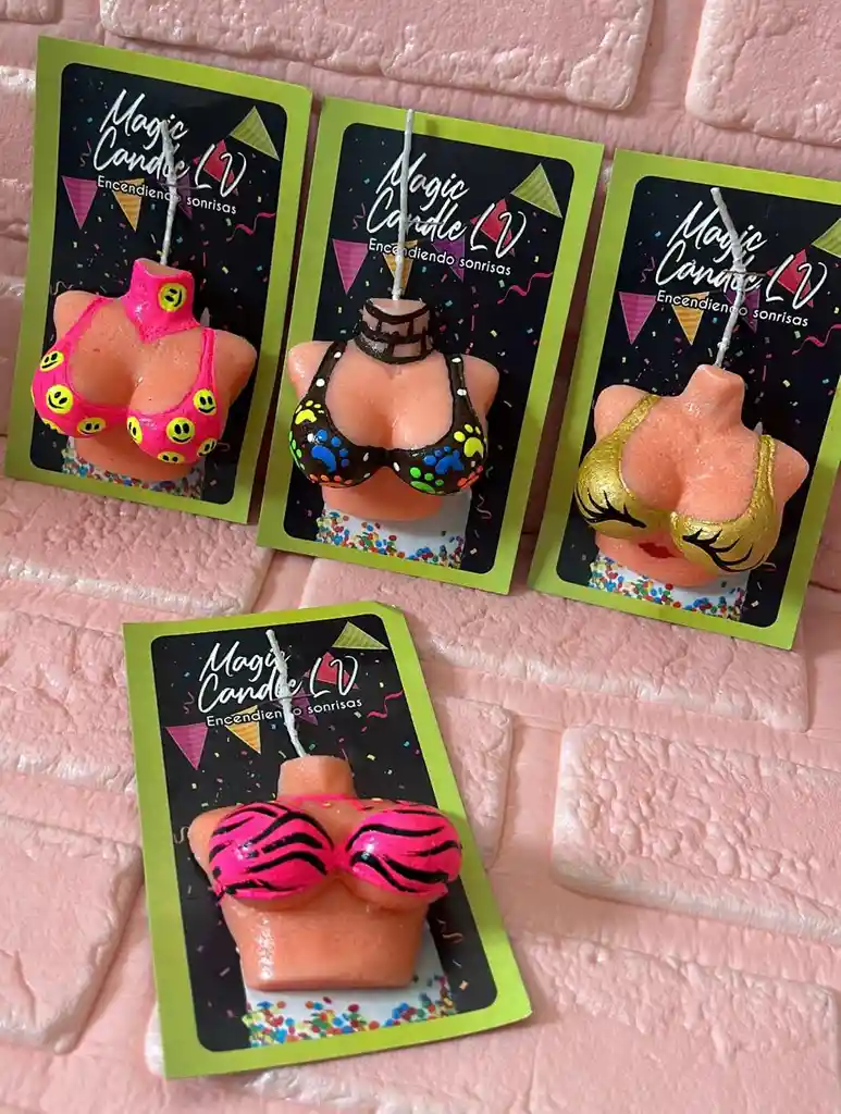 Vela Cumpleaños Adultos Senos