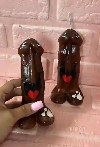 Vela Cumpleaños Adulto Grande Cafe