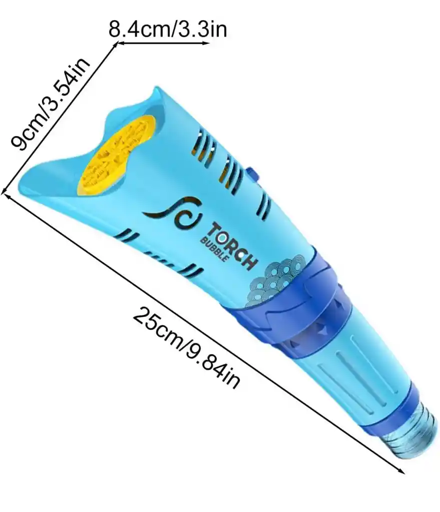 Burbujero Máquina Cónico Con Liquido