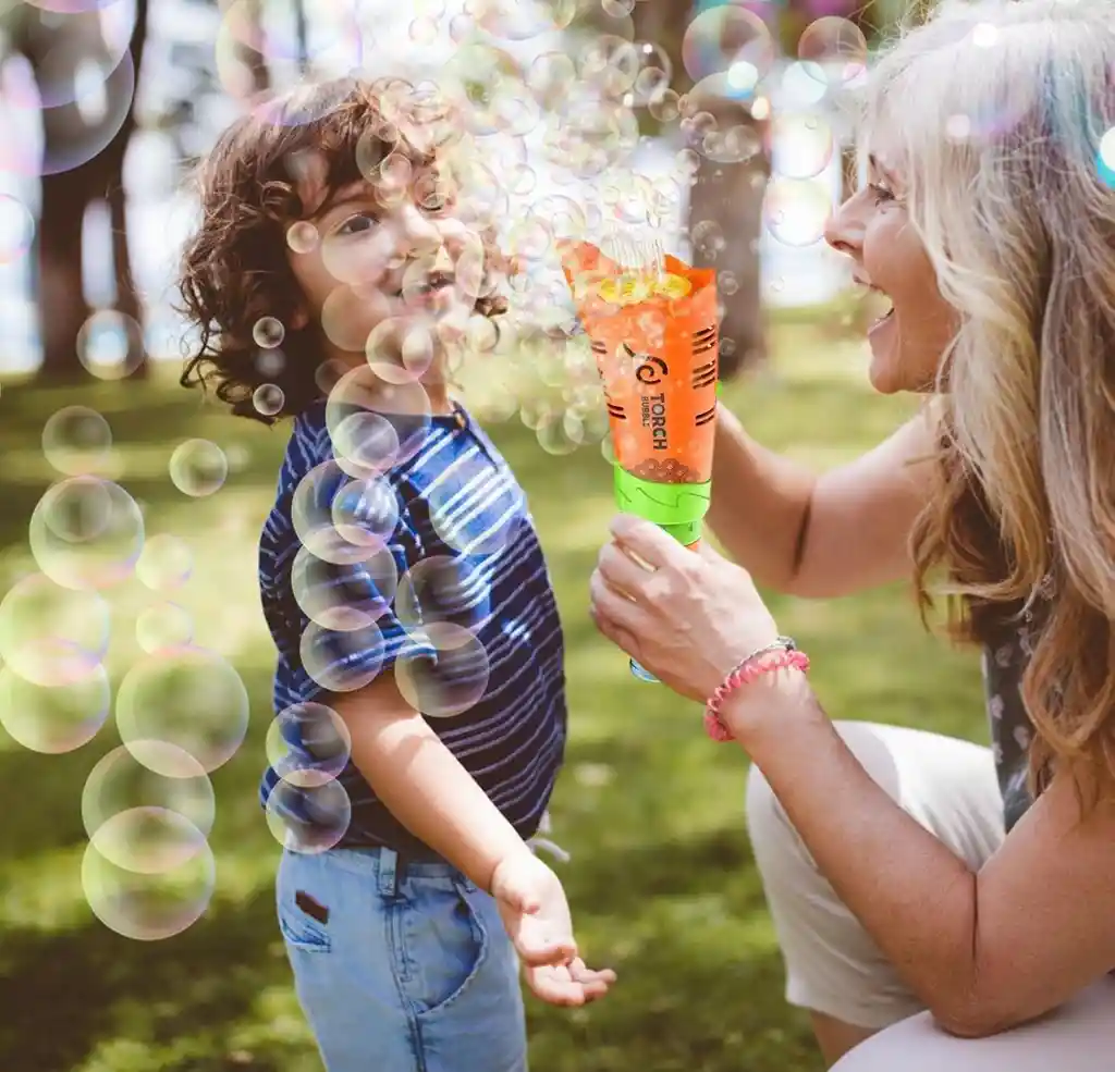 Burbujero Máquina Cónico Con Liquido